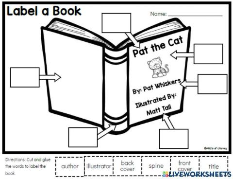 Parts of a Book