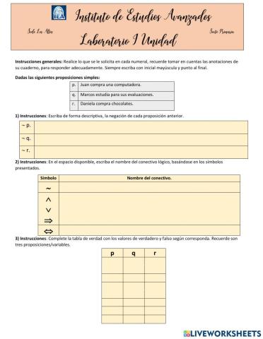 Laboratorio I Unidad