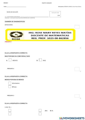 Multiplicacion de numeros enteros