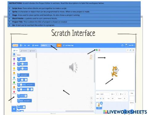 Coding with Scratch Worksheet