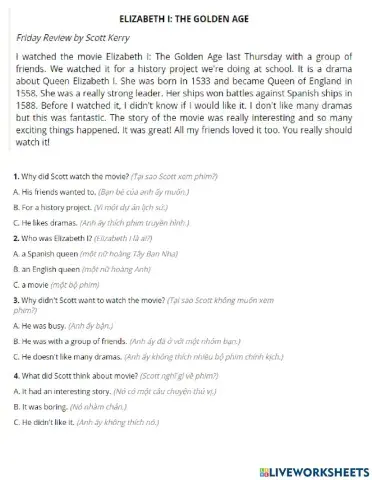 G6-ôn thi unit 6-unit 7(revision)