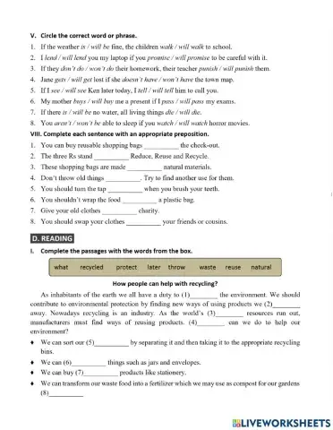 MLH6 - Unit 11 - Grammar & Reading