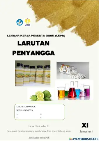 Larutan penyangga