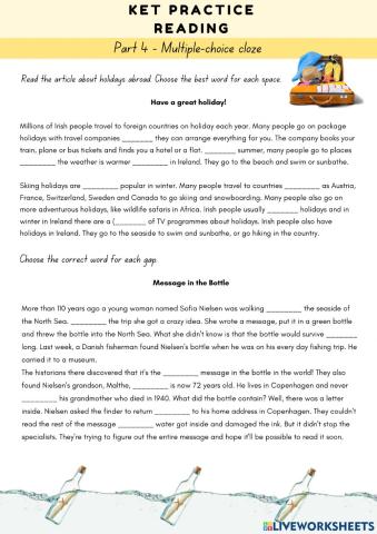 KET Practice (Reading)