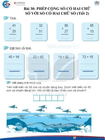 Bài tập toán tiết 3 - tuần 26