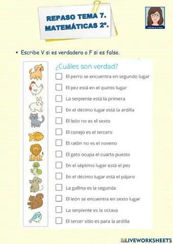 MATE 2º Repaso tema 7