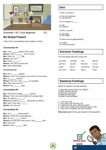 Grammar 1-01 True Beginner