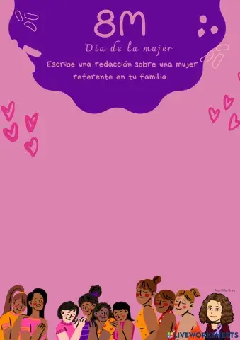 Redacción día de la mujer