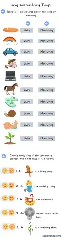 Living and Nonliving Things