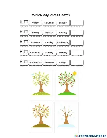 Days, months and seasons