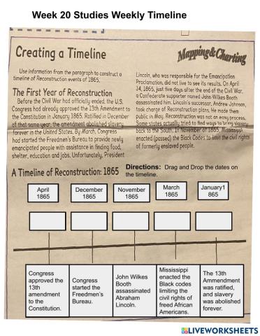 Week 20 Reconstruction Studies Weekly