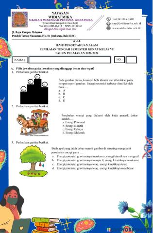 Penilaian tengah Semester Genap