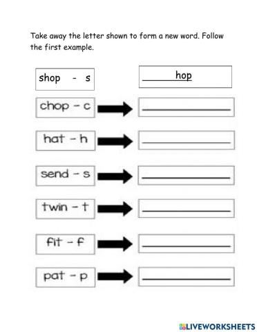 Phoneme Deletion