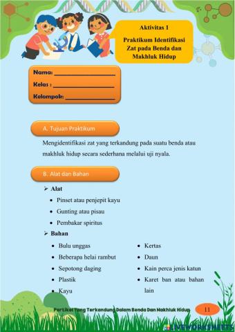 Praktikum uji nyala1