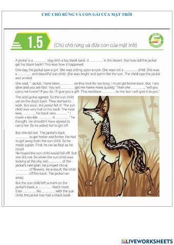 1.5 The jackcal and the child of the sun