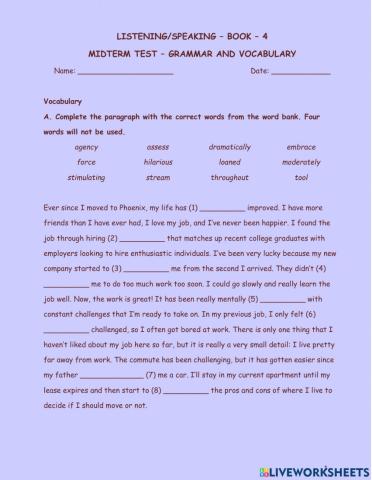 Book - 4 - l-s units 1-5