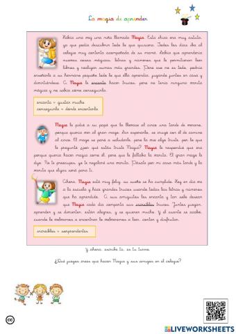 La magia de aprender