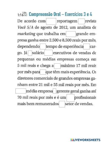 Artigos - Preposições e Contrações