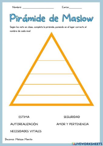 Necesidades Básicas de los seres humanos