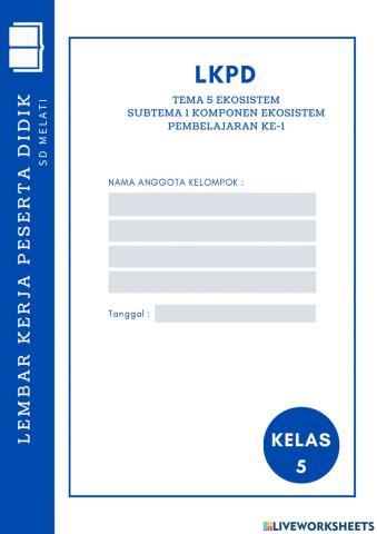 Kelas 5 Tema 5 Subtema 1 Pembelajaran 1