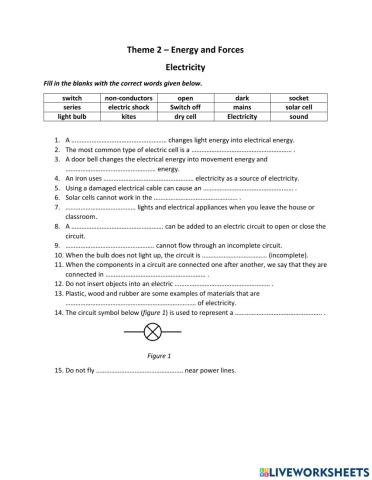 Theme 2 Energy and Forces