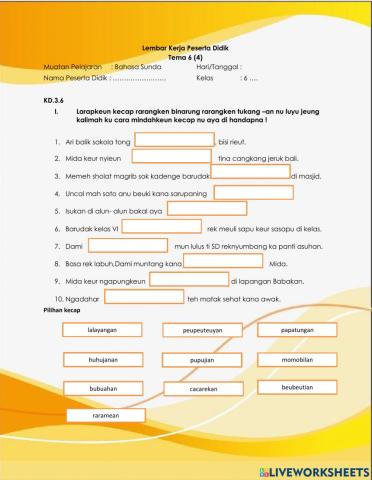 LKPD 4 B.Sunda KD 3.6