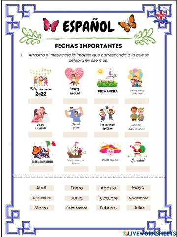 Fechas importantes en méxico