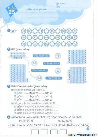 Tuần 25: Ôn lại những gì em đã học