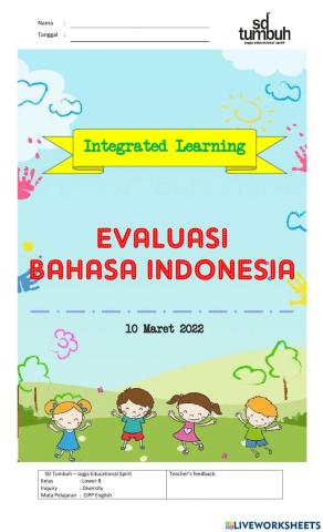 Evaluasi Bahasa Indonesia Inquiry 1-C
