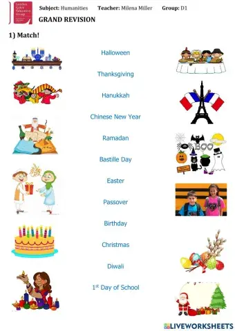 Holidays Around the World