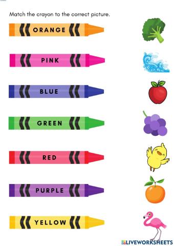 Match the colors 1st