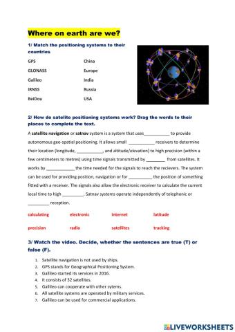 Galileo navigation system