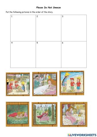 Do Not Sneeze (Book) Comprehension