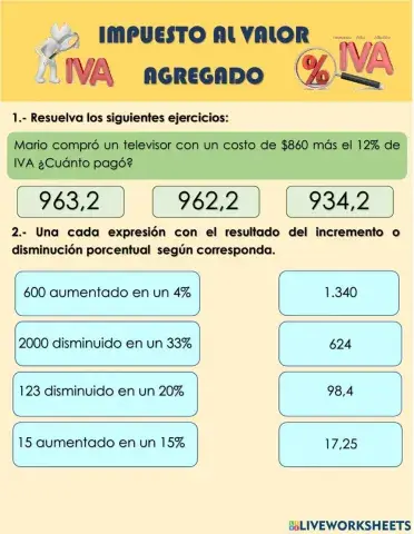 Impuesto al valor agregado
