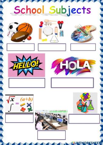School subjects