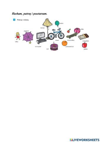 Słucham, patrzę i powtarzam