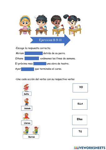 Eki 4.4 Lengua castellana.(8-9-11 jarduerak)