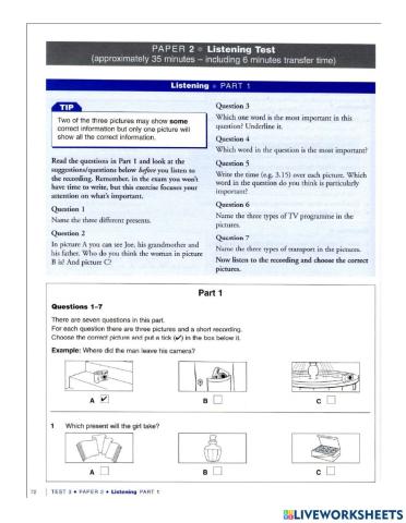 Pet listening 1.1 extra
