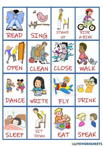 Action verbs