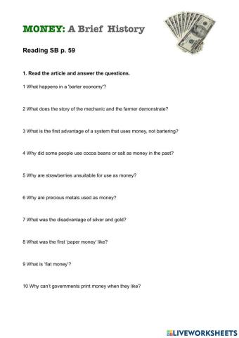 Money - A Brief History