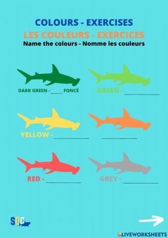Les couleurs