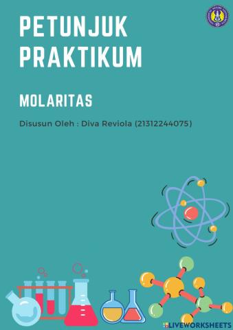Petunjuk Praktikum Molaritas