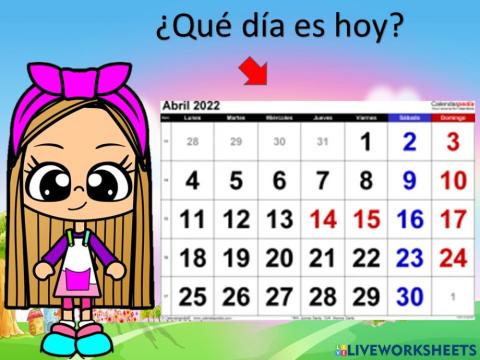¿Qué día es hoy?