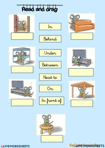 Prepositions of Place