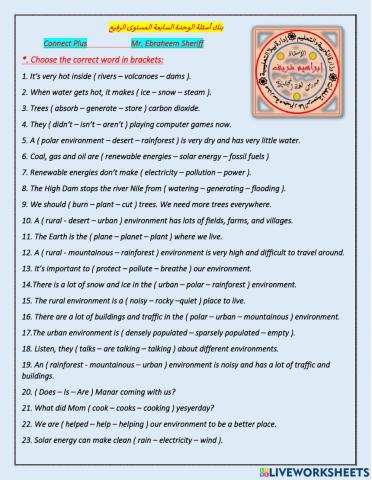 Connect Plus 4 (Second Term - Unit 7)