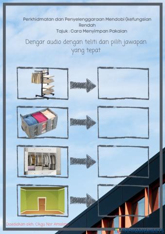 Tempat Penyimpanan Pakaian