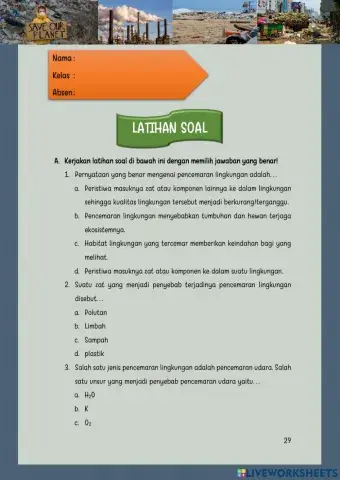 Latihan soal
