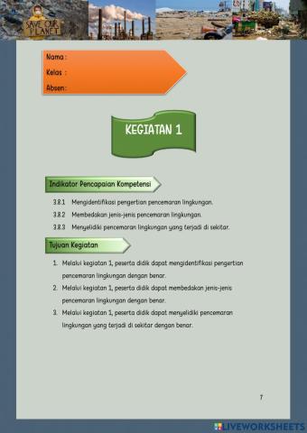 Kegiatan 1