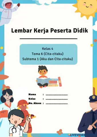 Lkpd kelas 4 tema 6 subtema 1