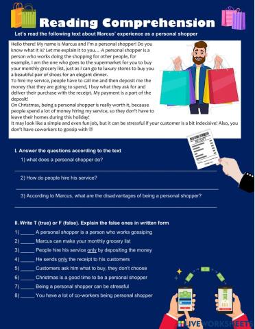 Jobs Reading Comprehension